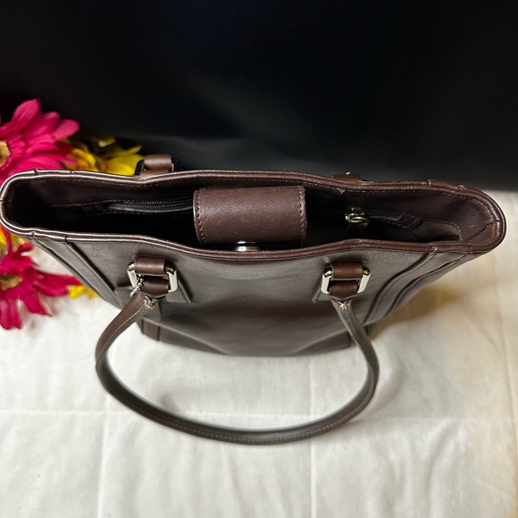 Vintage Coach D1P-9422 Bonnie Cashin Legacy Slim Leather Tote/Shoulder Handbag - Picture 12 of 15